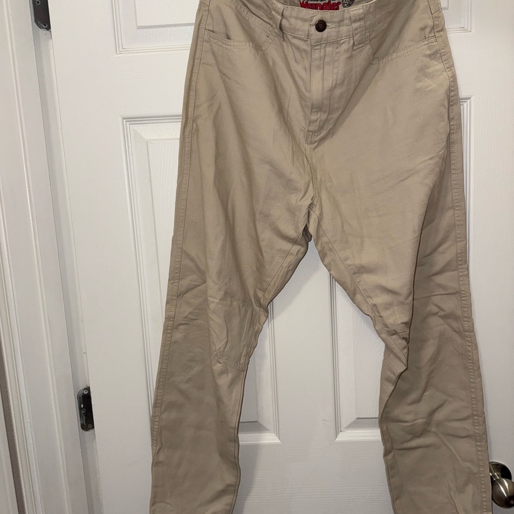 Wrangler Men's Tan Chinos